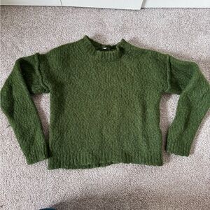 Ekjo Paris Alpaca/Marino Wool Green Sweater